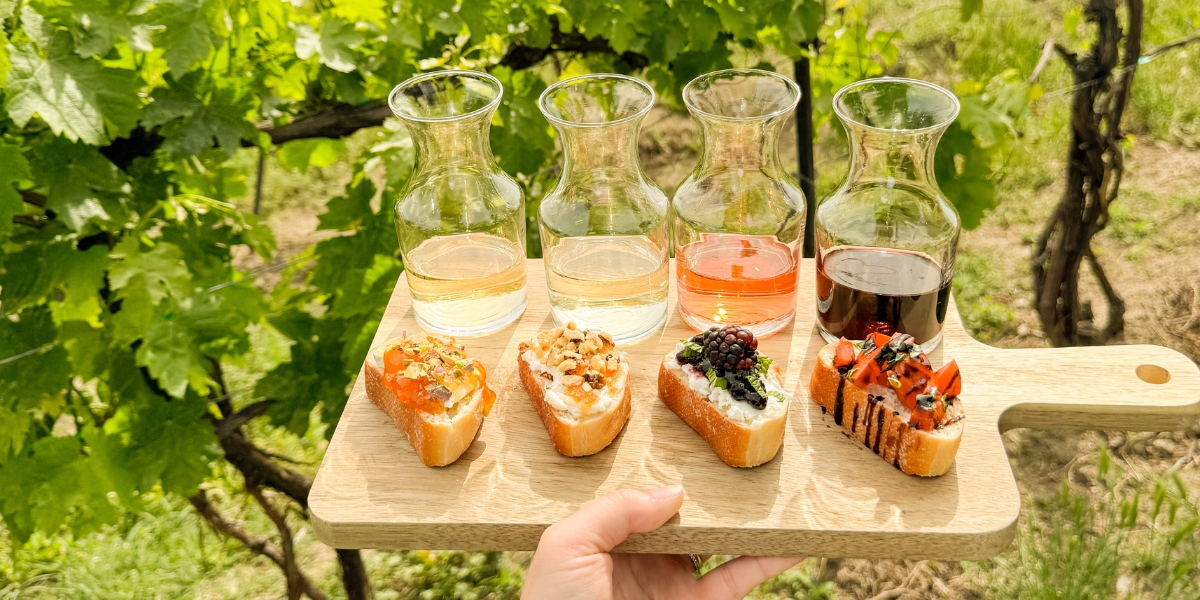 Crostini + Wine Pairing