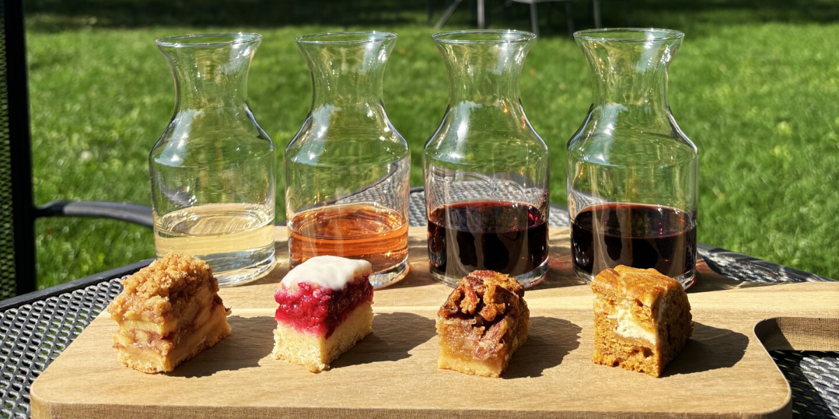 Pie + Wine Header
